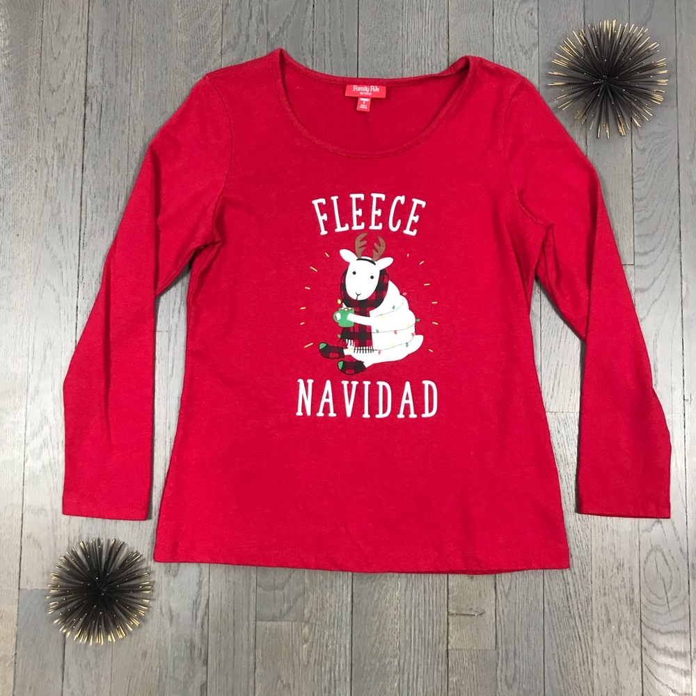 Macy's Family PJs Christmas Pajamas Fleece Navidad